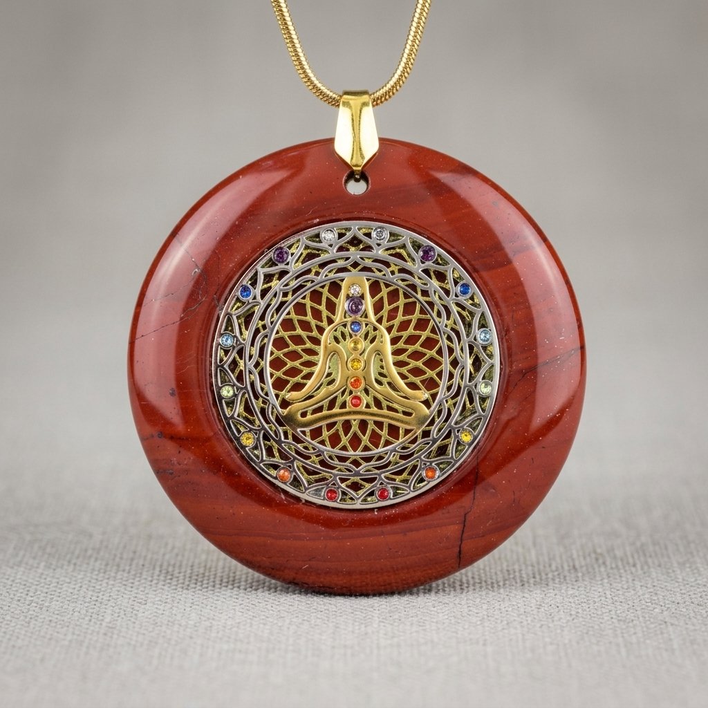 red jasper pendant 1